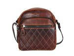 Top Grain Leather Messenger Bag – Classic & Durable Work Satchel - Cabrini - Elegance Perfected