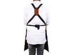 Turin Waxed Canvas Apron – Pickle Green - Cabrini - Elegance Perfected
