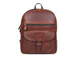Velour Finish Leather Backpack – Soft Touch Luxury - Cabrini - Elegance Perfected