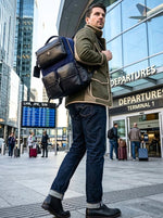 Voyager Utility Full Grain Leather Backpack - Cabrini - Elegance Perfected