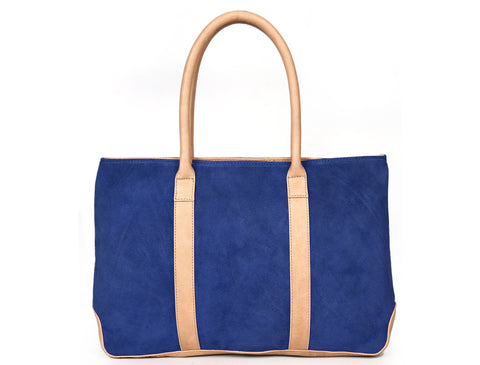 Leather Suede Tote Bags  ( LB-61 )