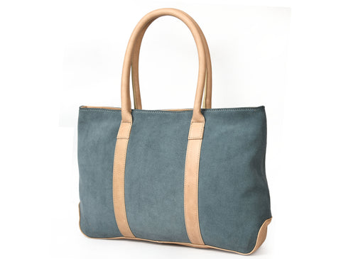 Leather Suede Tote Bags  ( LB-61 )