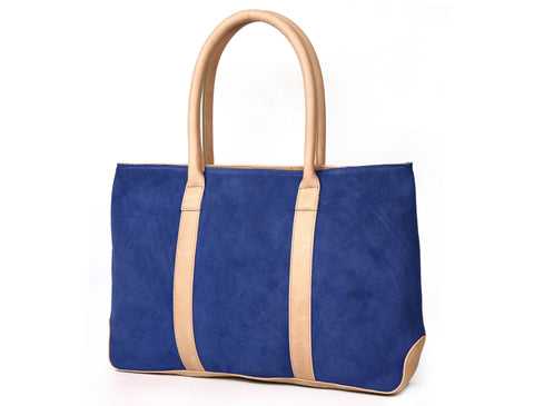 Leather Suede Tote Bags  ( LB-61 )