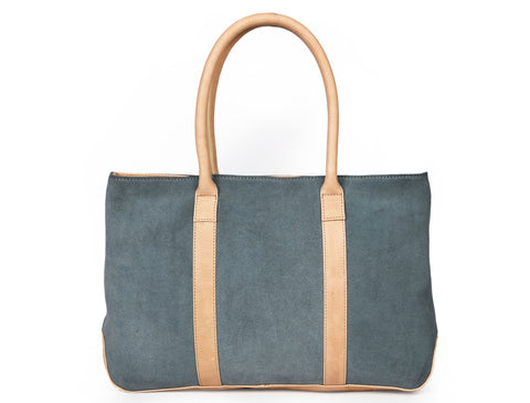 Leather Suede Tote Bags  ( LB-61 )