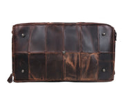 Brooks Upcycled Leather Duffle Bag – Walnut