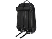 Luxury Leather Trolley Backpack – Handcrafted Travel Essential