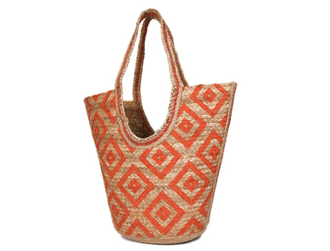 Eco Luxe Tote  Organic Jute Tote Bag - LB860A