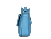 Blue Haze Handbag – Artisanal Top Grain Leather Elegance
