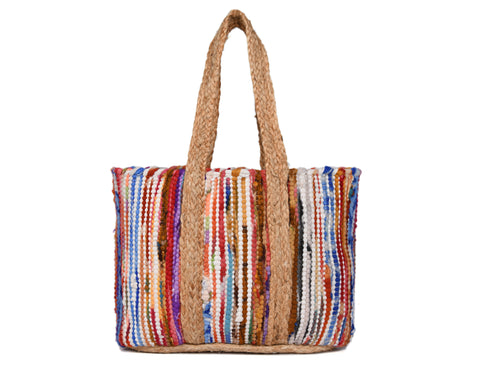 Desert Sunset Jute Tote Bag - LB899