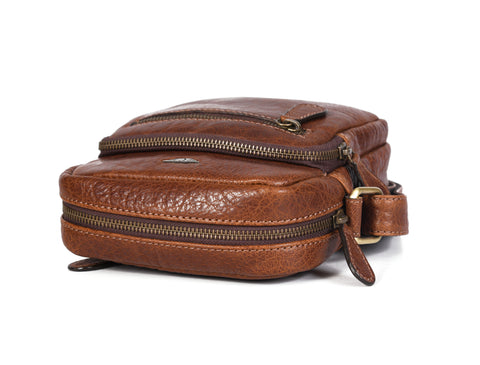 Leather Messenger Bag