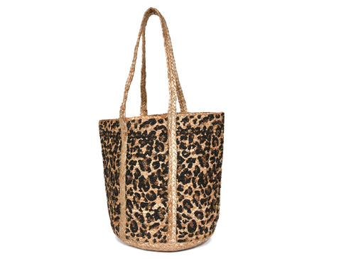 Western Style Jute Totes Bags for Women