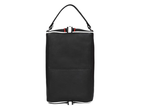 Leather Shoe Case - Black