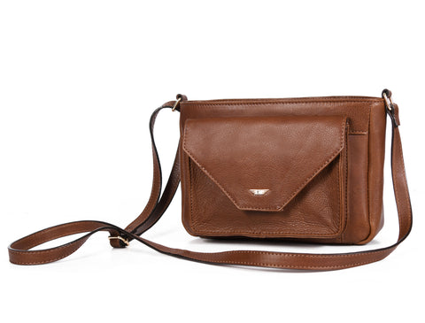 Chic Brown  Ladies Bag