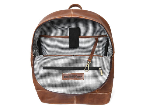 Genuine Leather Backpack - ( BP-279 )