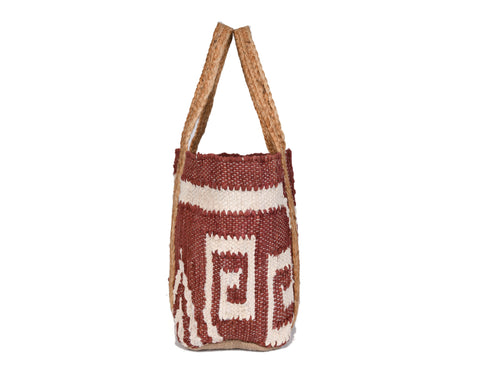 Desert Sunset Jute Tote Bag - LB897