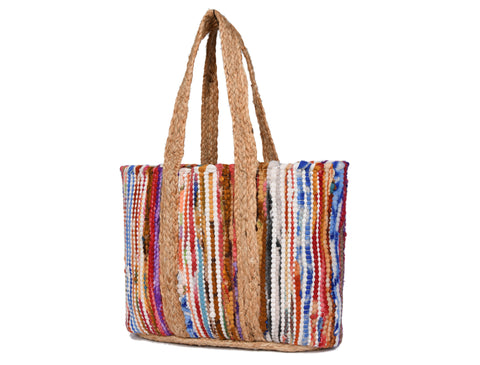 Desert Sunset Jute Tote Bag - LB899