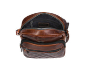 Top Grain Leather Messenger Bag – Classic & Durable Work Satchel