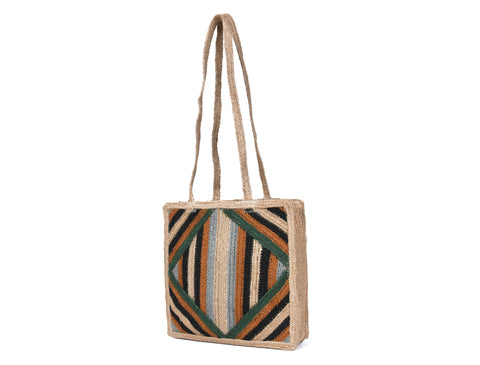 Rustic Roots Jute Tote Bags