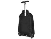 Luxury Leather Trolley Backpack – Handcrafted Travel Essential