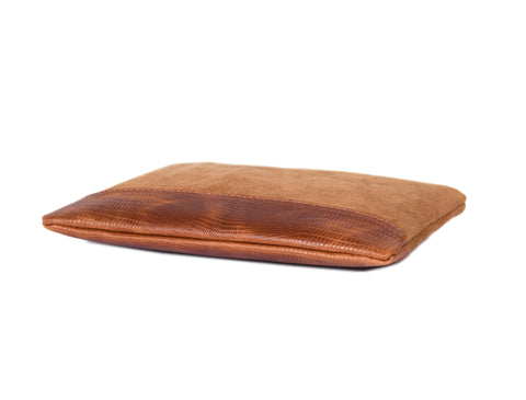 Starlit Leather Suede Pouch - LC-149