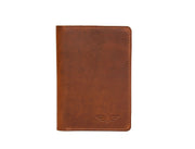 CABRINI Travel Essentials – Top Grain Leather Passport Organizer