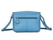 Blue Haze Handbag – Artisanal Top Grain Leather Elegance