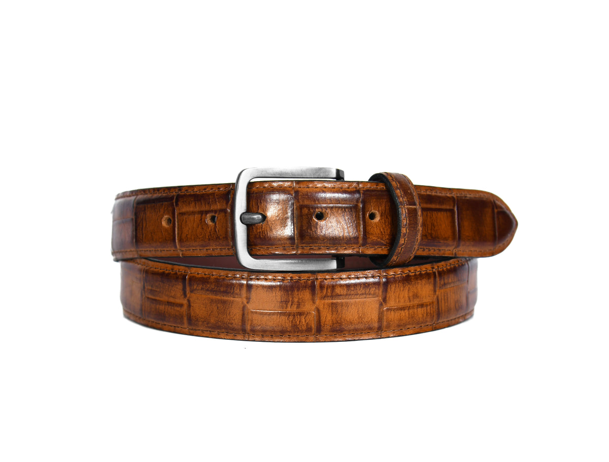 Rebel Leather Belt For Men - ( BLT-641 )