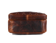 Top Grain Leather Messenger Bag – Classic & Durable Work Satchel