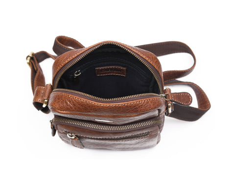 Leather Messenger Bag