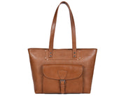 Ladies Leather Tote Bag – Timeless Shopper for Everyday Use