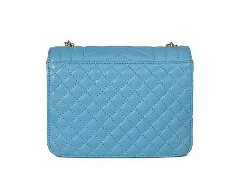 Flint Leather Quilted Crossbody Bag For Women - ( LB-890 )