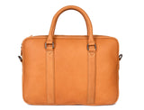 Men's Vintage Leather Messenger Bag - Professional 15.6