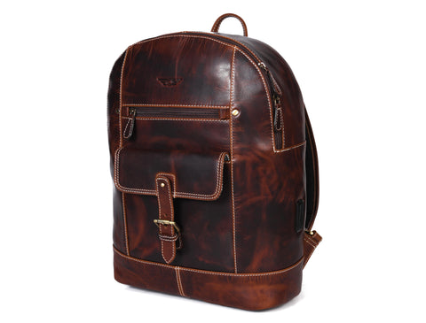 Genuine Leather Backpack - ( BP-279 )