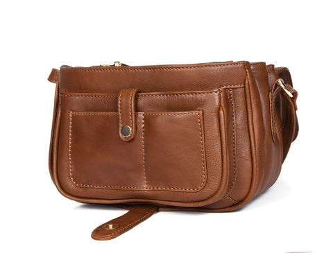 Premium Leather Crossbody Bag