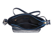 CrocChic Leather Handbag – Textured Top Grain Elegance