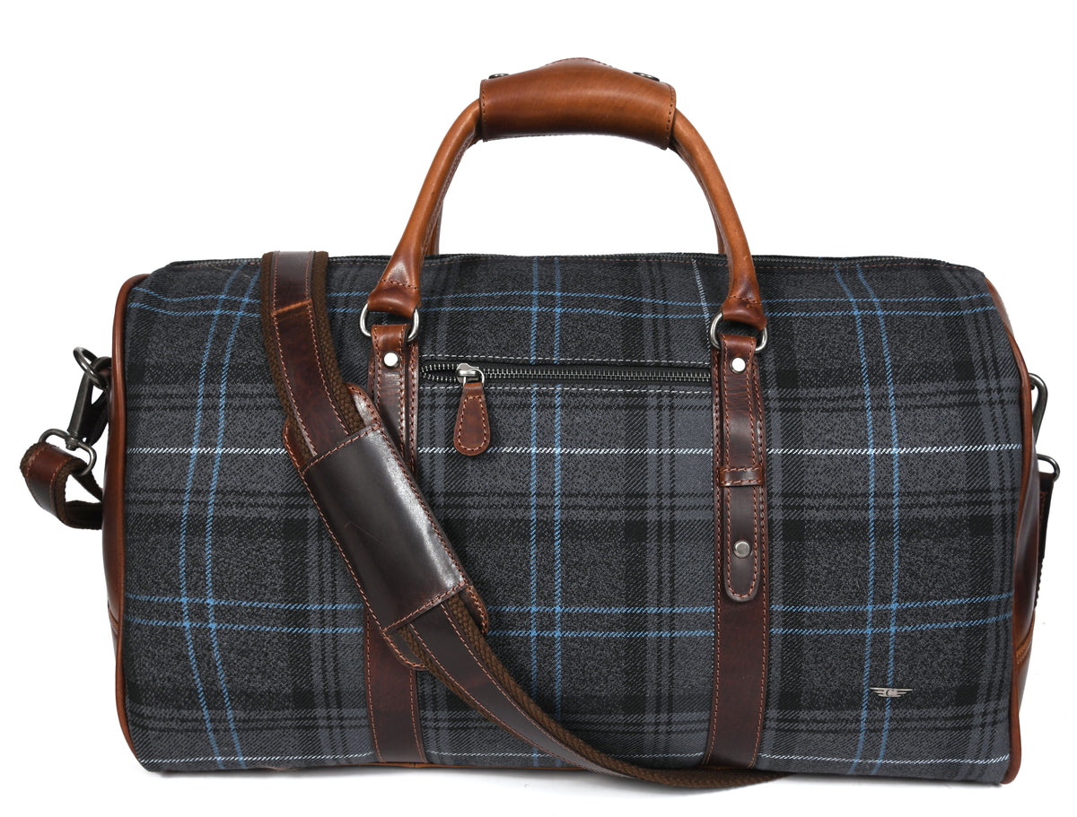 LEATHER CANVAS TRAVEL BAG