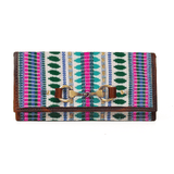 Dakota Jacquard Wallet – Dark Brown Edition