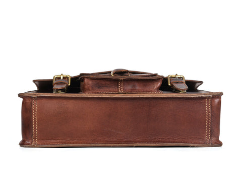 Polaris Leather Executive Messenger Bag