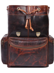 Montavio Vintage Brown  Leather Backpack