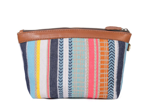 Leather Jacquard Pouch | LB-302