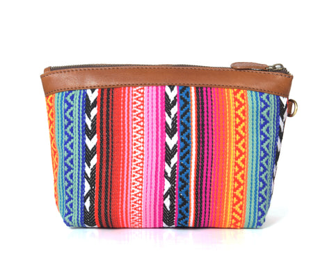 Leather Jacquard Pouch | LB-302