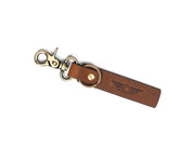 Handcrafted Leather Keychain – Minimal Style