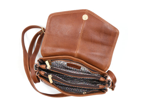 Leather Crossbody Bag | LB-680