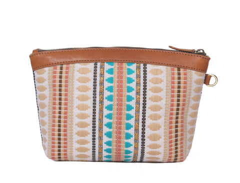 Leather Jacquard Pouch | LB-302