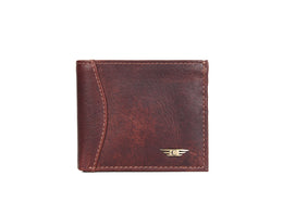 Classic Bi-Fold Leather Wallet for Men