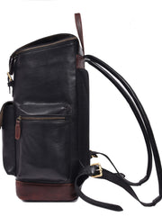 Premium Full-Grain Leather Backpack – Vintage Travel & Laptop Backpack