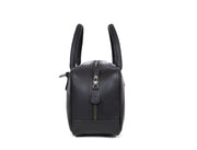 Tuscania Chef Knife Roll & Carry Bag – Raven Black (Top Grain Leather)