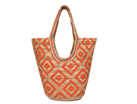 Eco Luxe Tote  Organic Jute Tote Bag - LB860A