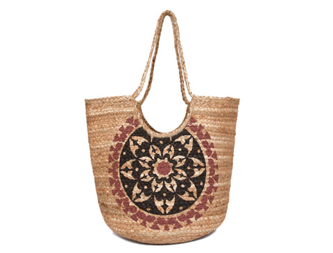 Jute Style Tote Bags - LB855A