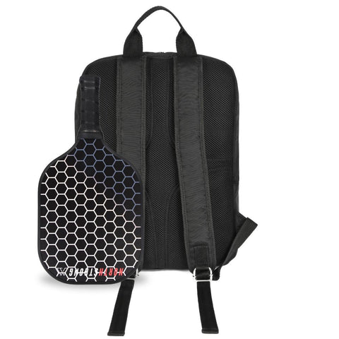 North Strong Pickleball Backpack Usb Charging Port Black